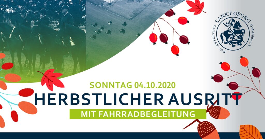Herbstlicher Ausritt 2020